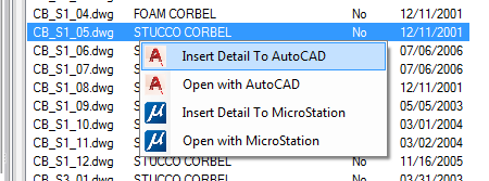 CAD Detail Explorer - CAD Detail Management Software